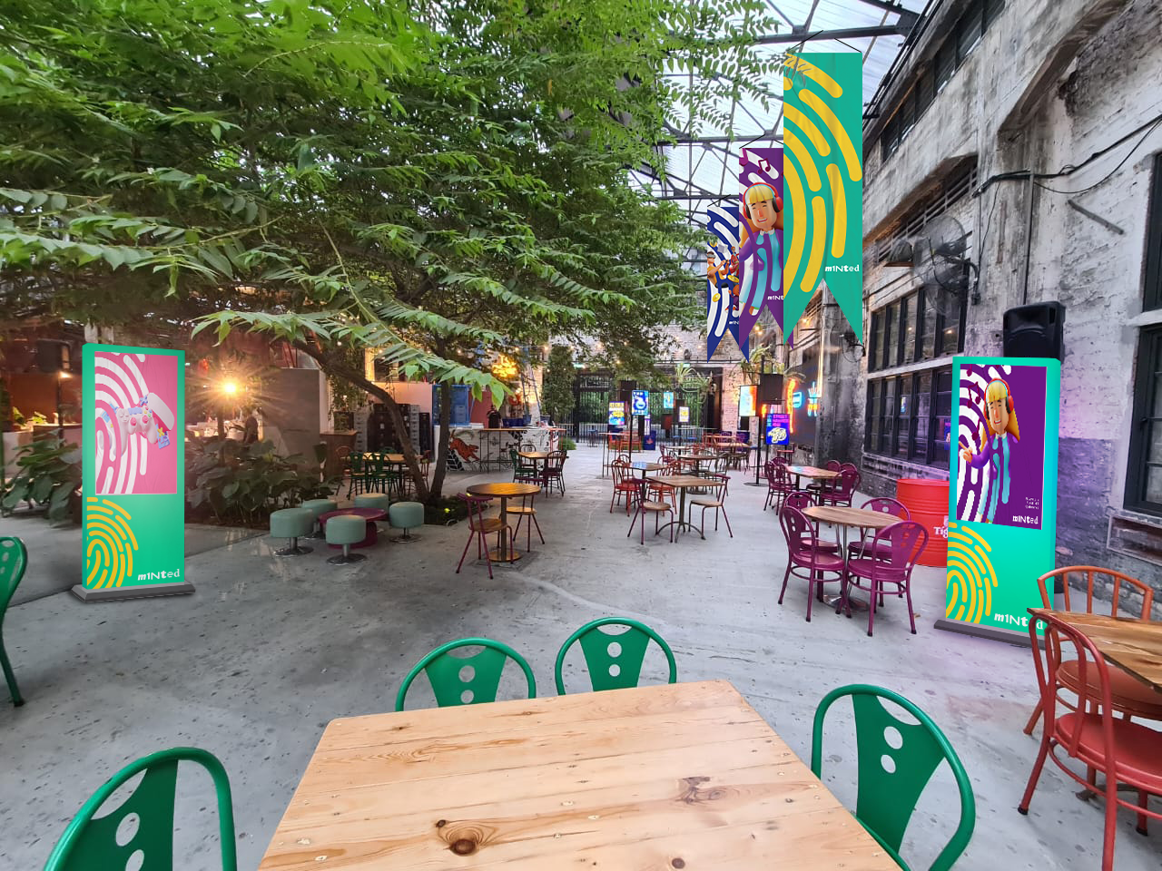 The festival will take place all over KL, specifically at Lot 10 Rooftop, Kedai KL, Battle Arena, After Dark Social Club, and Tiffin at the Yard (pictured). – Pic courtesy of M1NTED