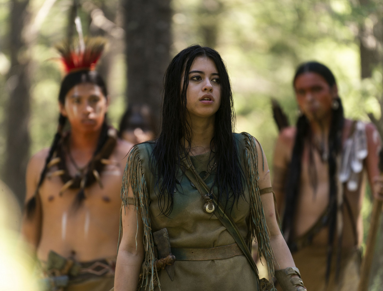 Prey follows Naru (Amber Midthunder), a young woman of the Comanche Nation who is out to prove her worth as a warrior. – 20th Century Studios