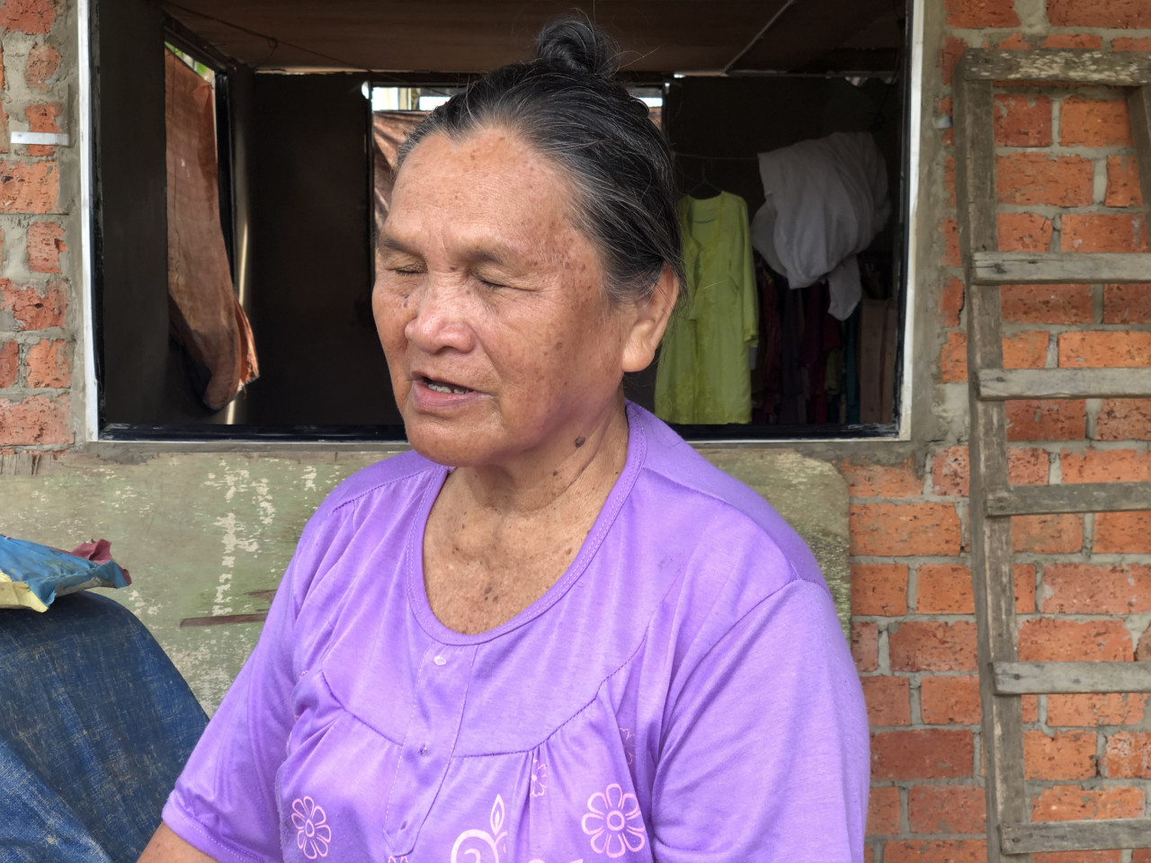 Sarlin Rining, is a wife of a former border scout. Her Malaysian identity card was suddenly revoked by the NRD. – File pic