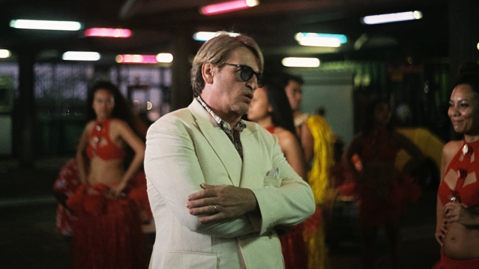 A scene from Pacifiction, where Benoit Magimel plays High Commisioner De Roller. – Courtesy Image