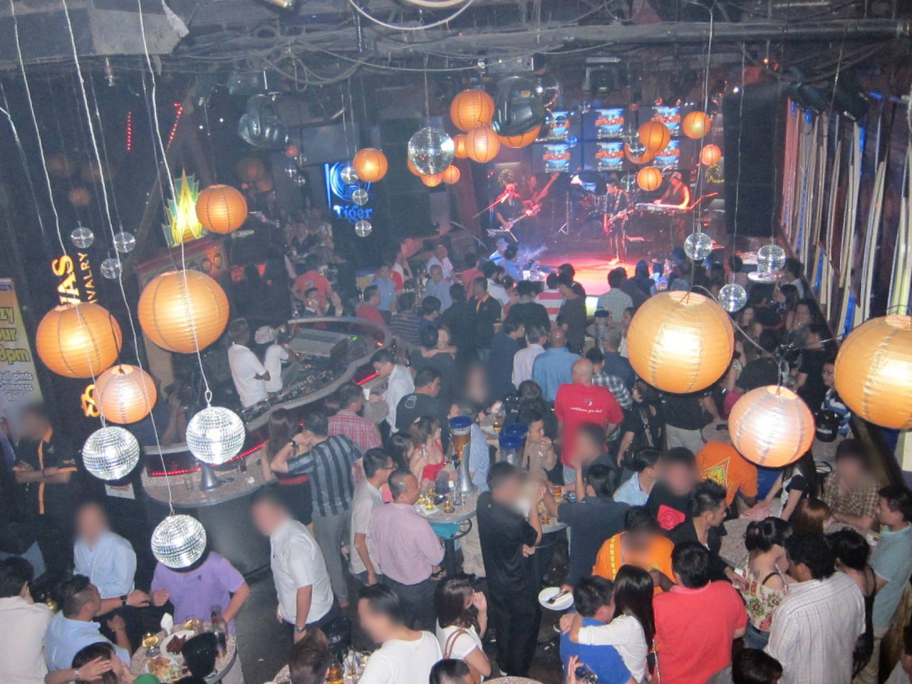 A racuous night out at the Thai Club during Halloween time. – Twitter pic