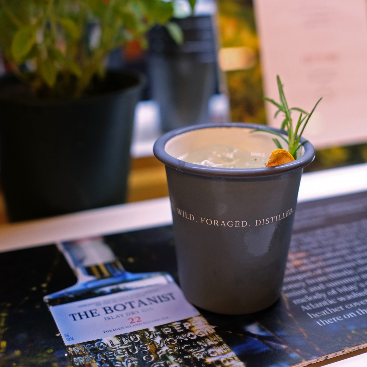 Cocktails using Botanist gin will be available along with an aromatherapy workshop. – Pic courtesy of IWDCW2022
