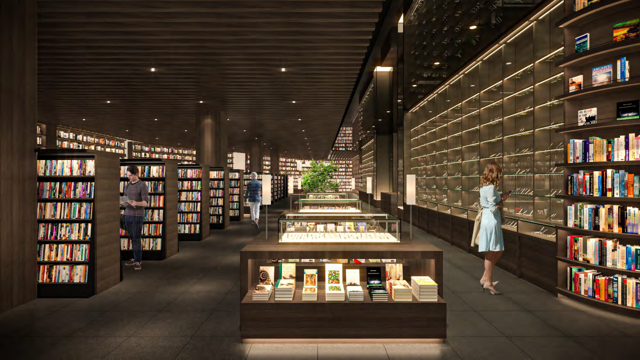A graphical rendering of the interior of the Tsutaya bookstore at Paviliion Bukit Jalil. – Pic courtesy of Pavilion Bukit Jalil