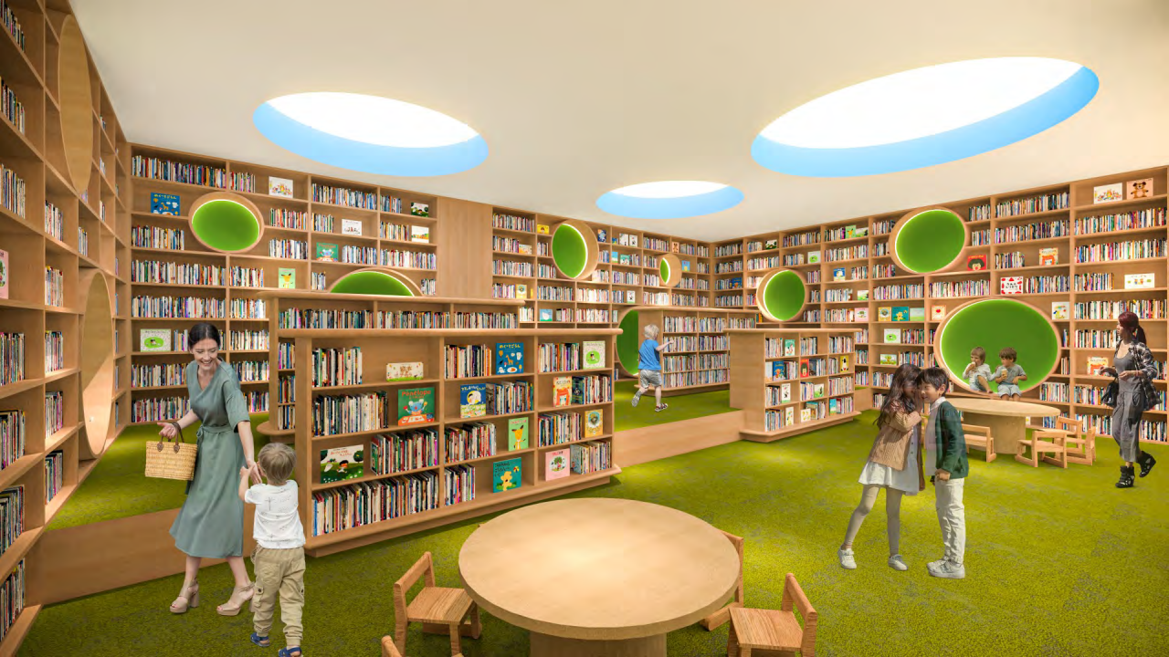 A graphical rendering of the children's section of the Tsutaya bookstore at Paviliion Bukit Jalil. – Pic courtesy of Pavilion Bukit Jalil