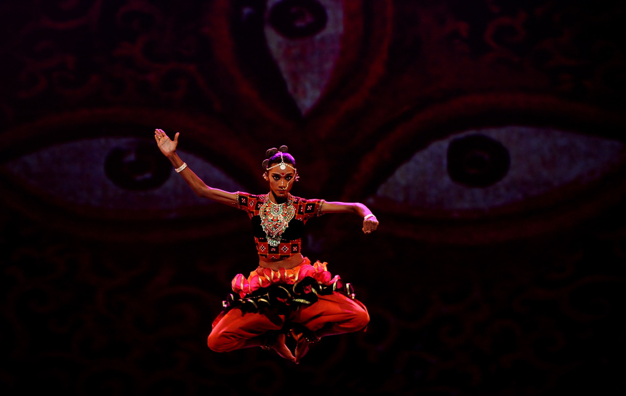 Vanizha in the performance Ganjam, a dance reflective of Odissi. – Pic courtesy of Sutra Dance Theatre/A. Prathap