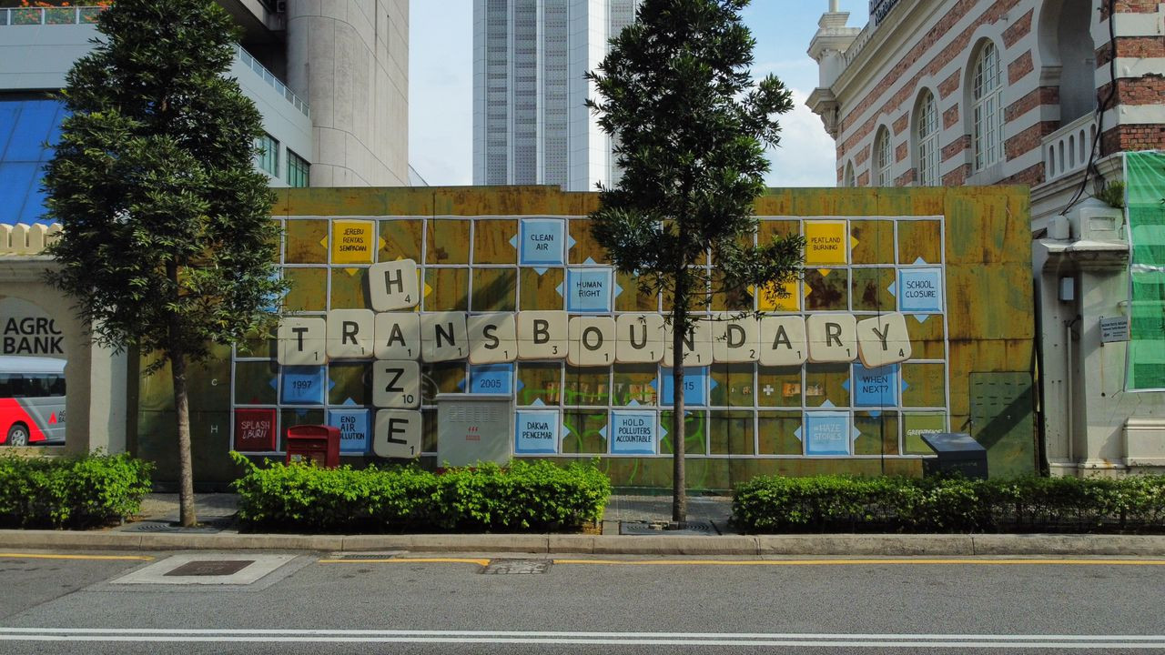 The ‘Transboundary Haze’ project is the first in a series of creative interventions planned throughout the year to raise awareness of the nation’s environmental crisis. – Pic courtesy of Greenpeace