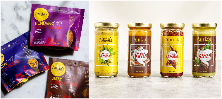 Auria's Malaysian Kitchen is the only Malaysian food brand manufactured in the US today. – Instagram/@thesamballady pic