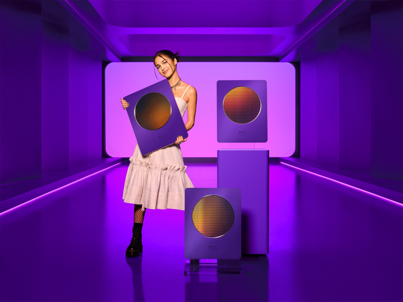 Olivia Rodrigo wins Breakthrough Artist of the Year, Album of the Year, and Song of the Year at the third annual Apple Music Awards. – Pic courtesy of Apple