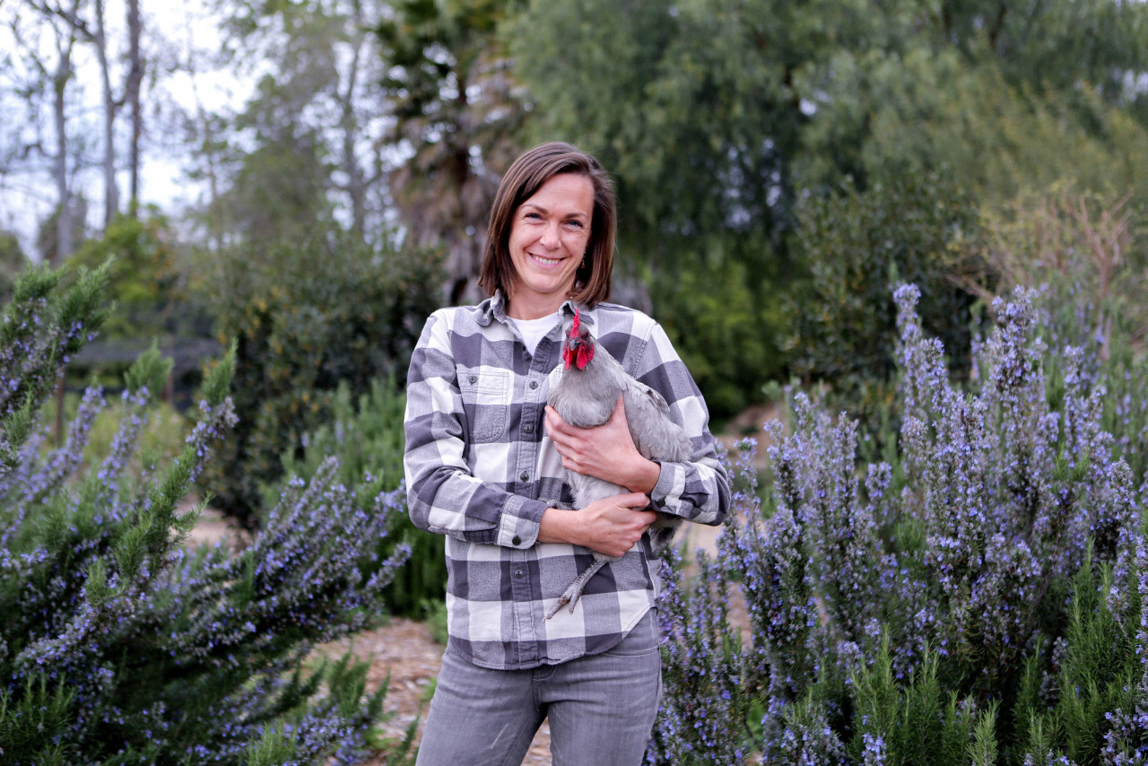Molly Chester co-founded Apricot Lane Farms with her husband John with the intention of rebuilding a healthy farm ecosystem on a neglected lemon farm in Southern California. – Pic courtesy of Disney+ Hotstar