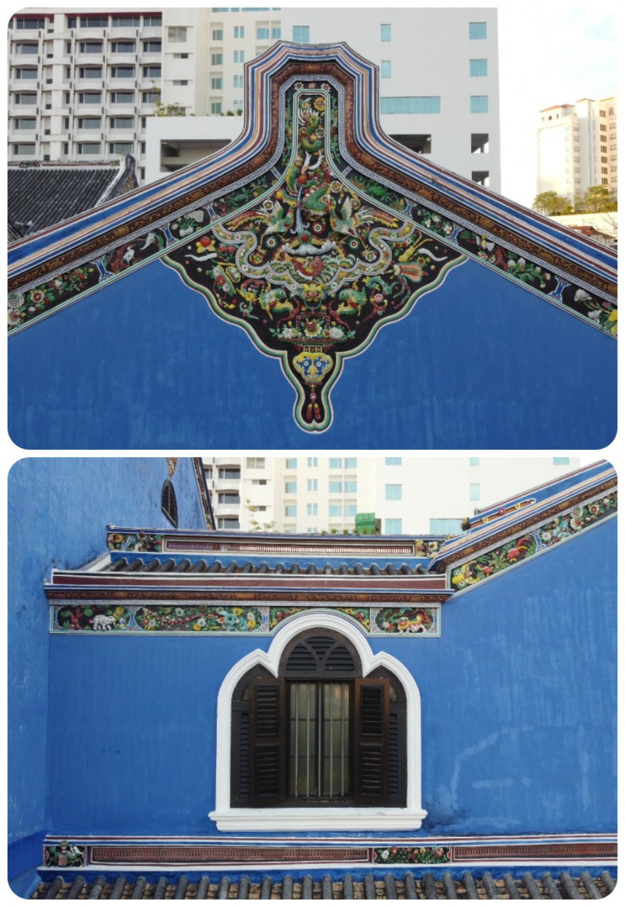 Seen up close, the rooftops are adorned with a level of detailed Chien Nien artwork. – Pic courtesy of Happy Critters Production