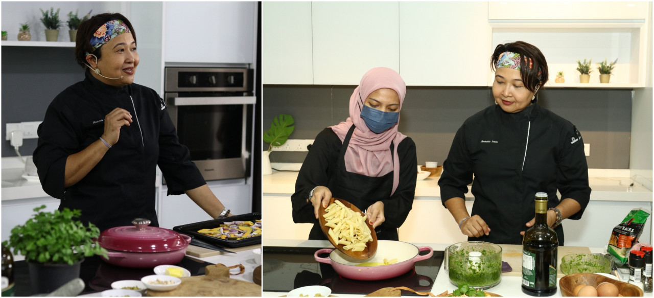 The motivations behind producing Annette’s recipe book was to encourage readers to set-up a simple Southeast Asia style kitchen. – Pic courtesy of ‘What to cook laaa…’ book launch