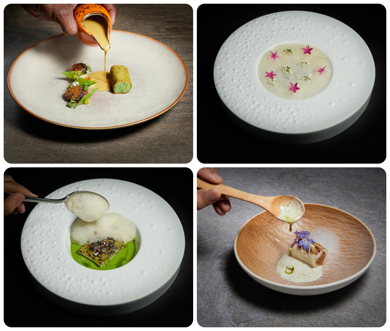 A sample of the dishes available as part of the degustation menu at Nadodi. – Pics courtesy of Nadodi