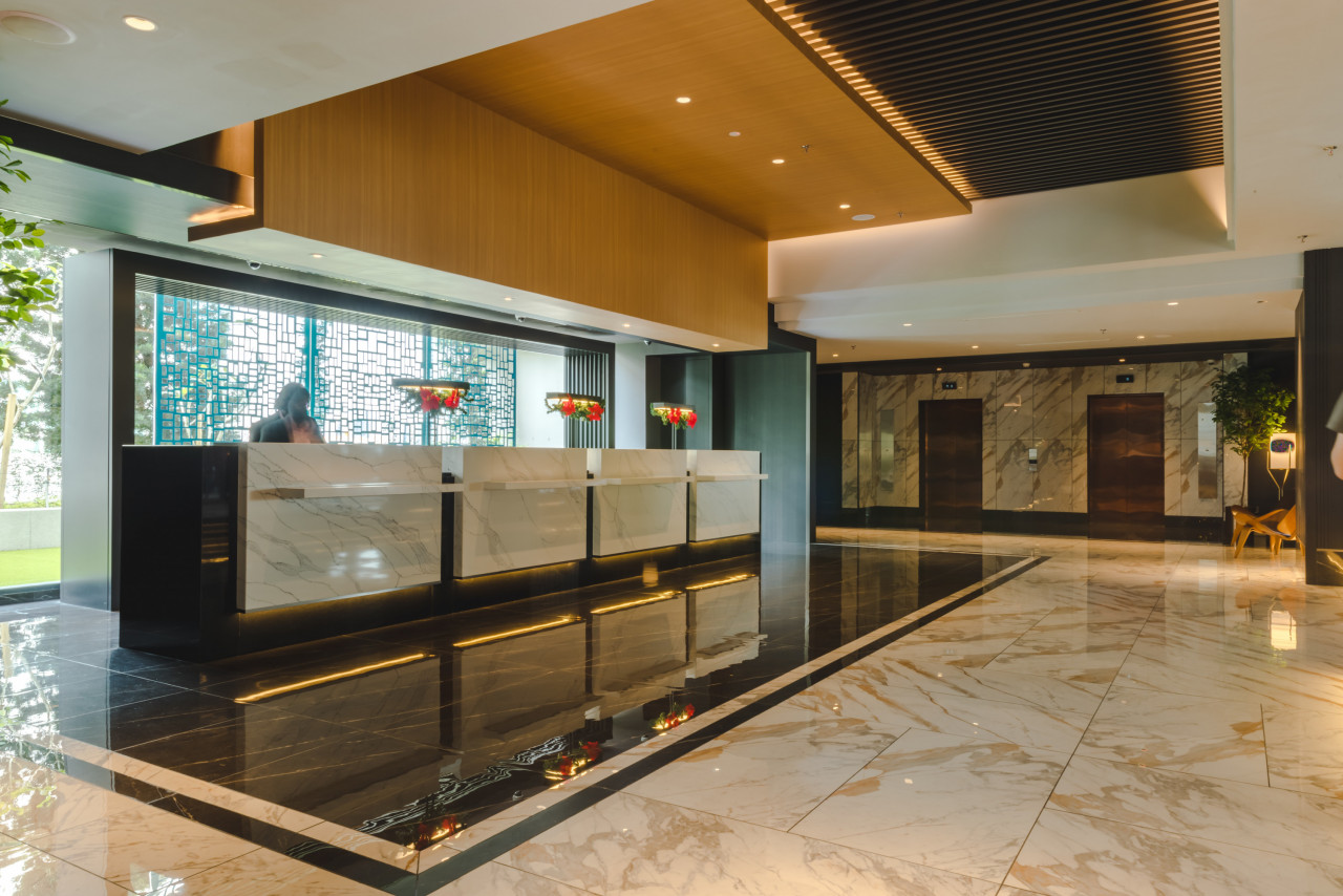 The G Hotel reception area. – Ian McIntyre pic
