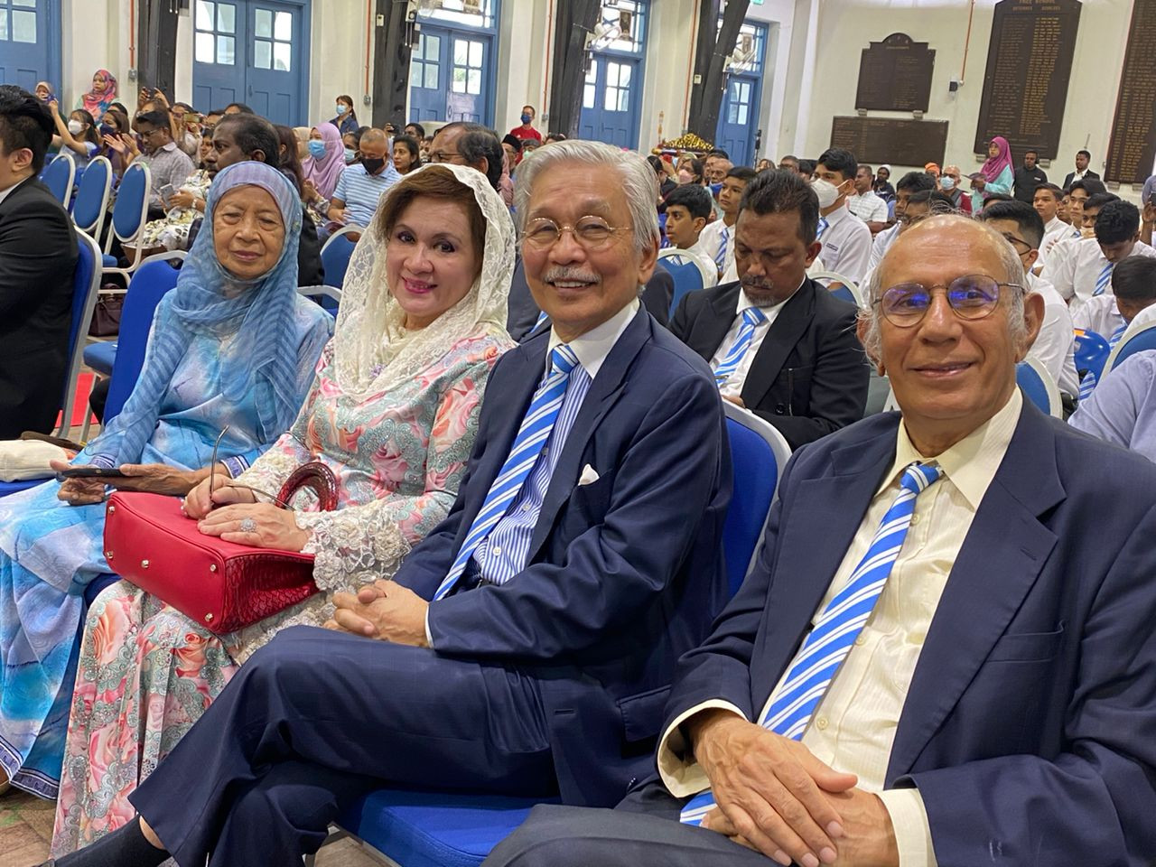 Some PFS alumni, including Datuk Anwar Fazal and Tan Sri Abdul Rahim Abdul Rahman. – Ian McIntyre pic