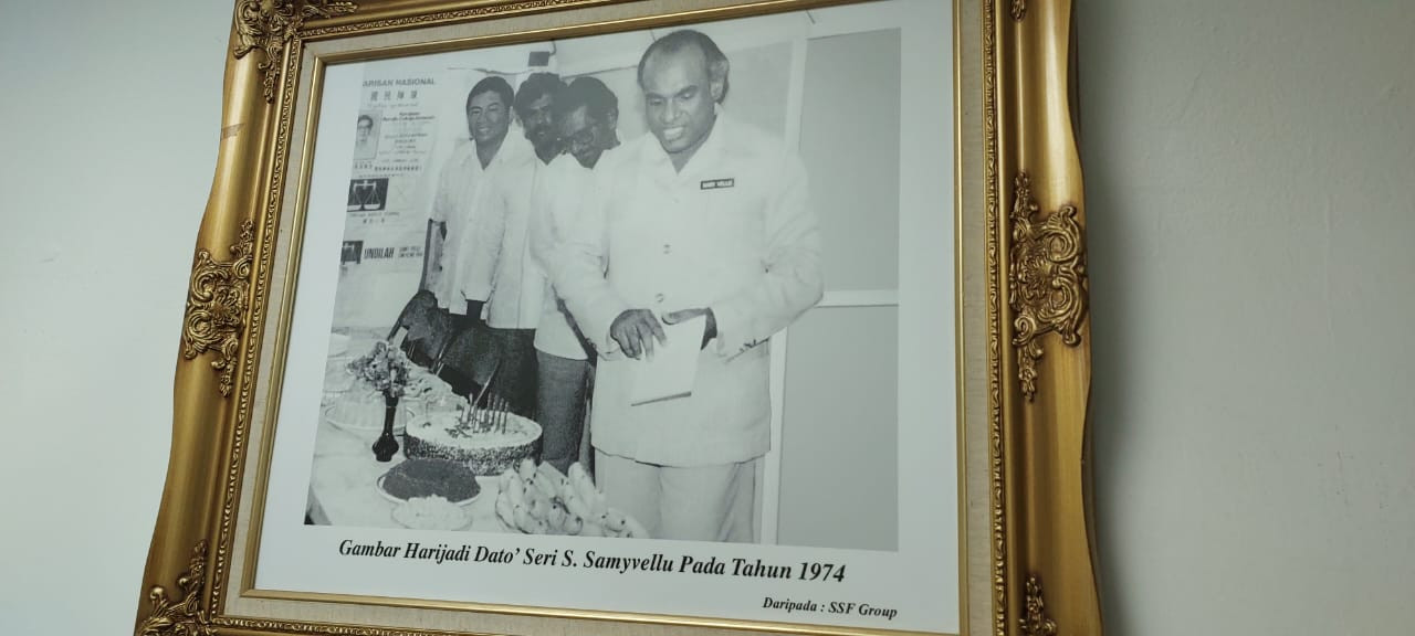 A picture of a young Samy Vellu from 1974. – Ian McIntyre pic