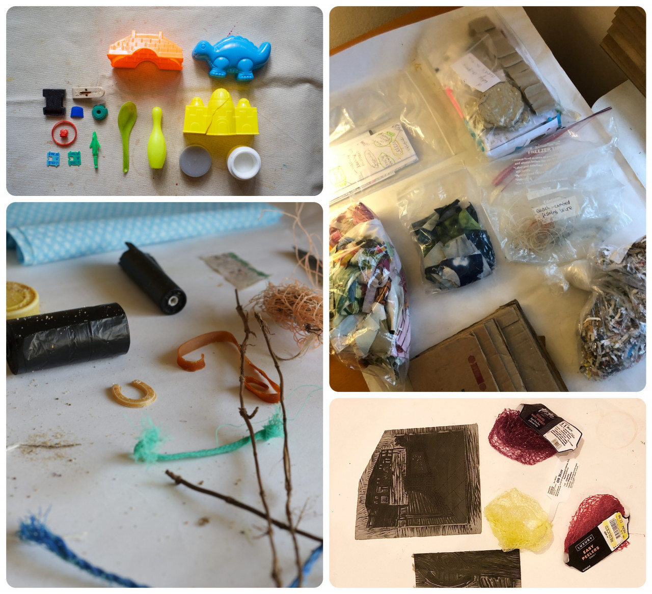 Artists from UK and Malaysia used a variety of waste materials to craft their creations. – Pic courtesy of the British Council