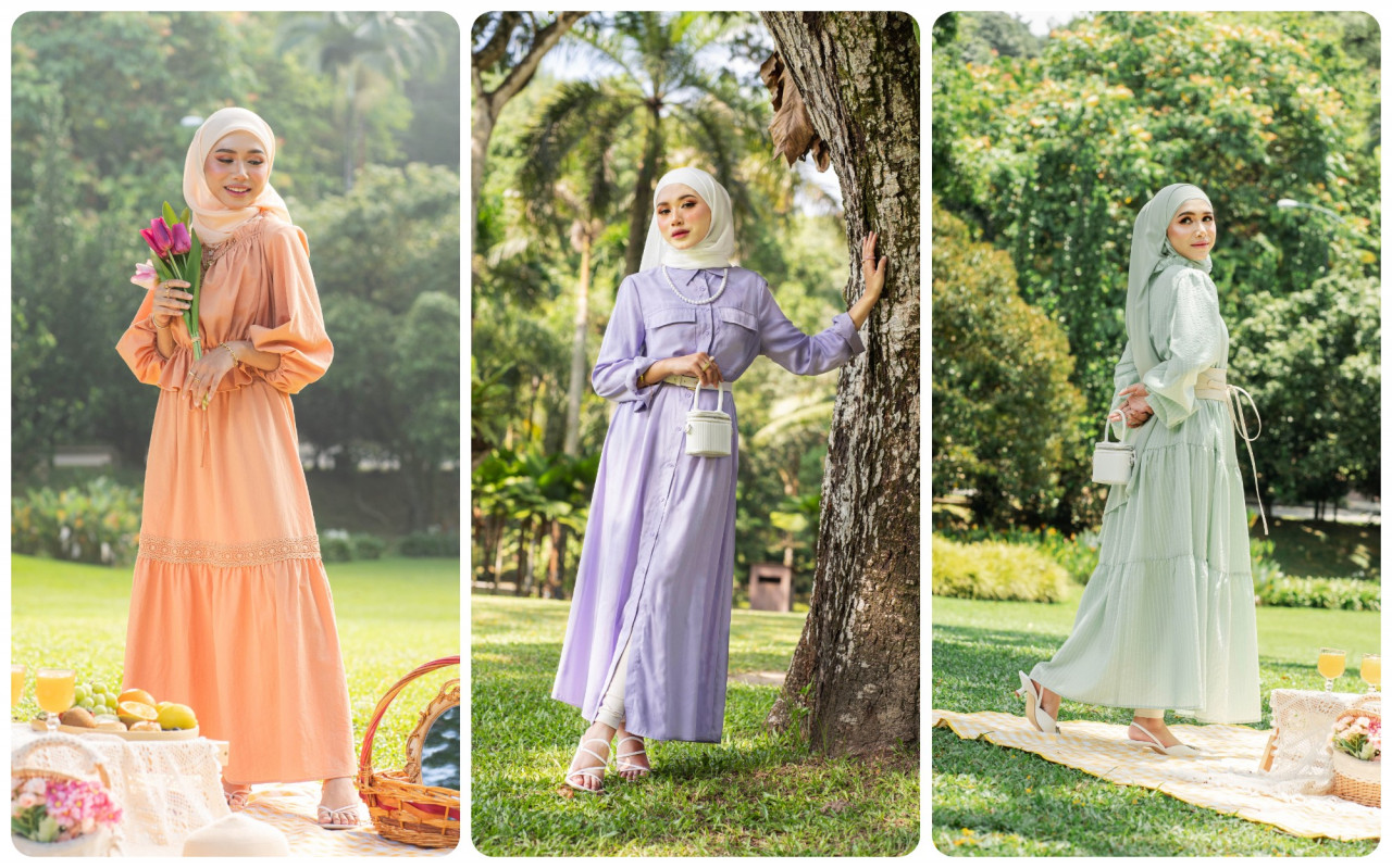 Some outfits from the summer shades collection being modeled by Iman Troye. – Pic courtesy of Shein