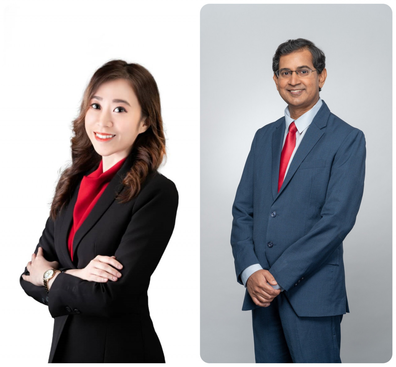 (L-R) Dr Celine Chan Tze Lin, consultant psychiatrist from SMCV; Datuk Dr Selvalingam Sothilingam, consultant urologist. – Pic courtesy of Sunway Medical Centre