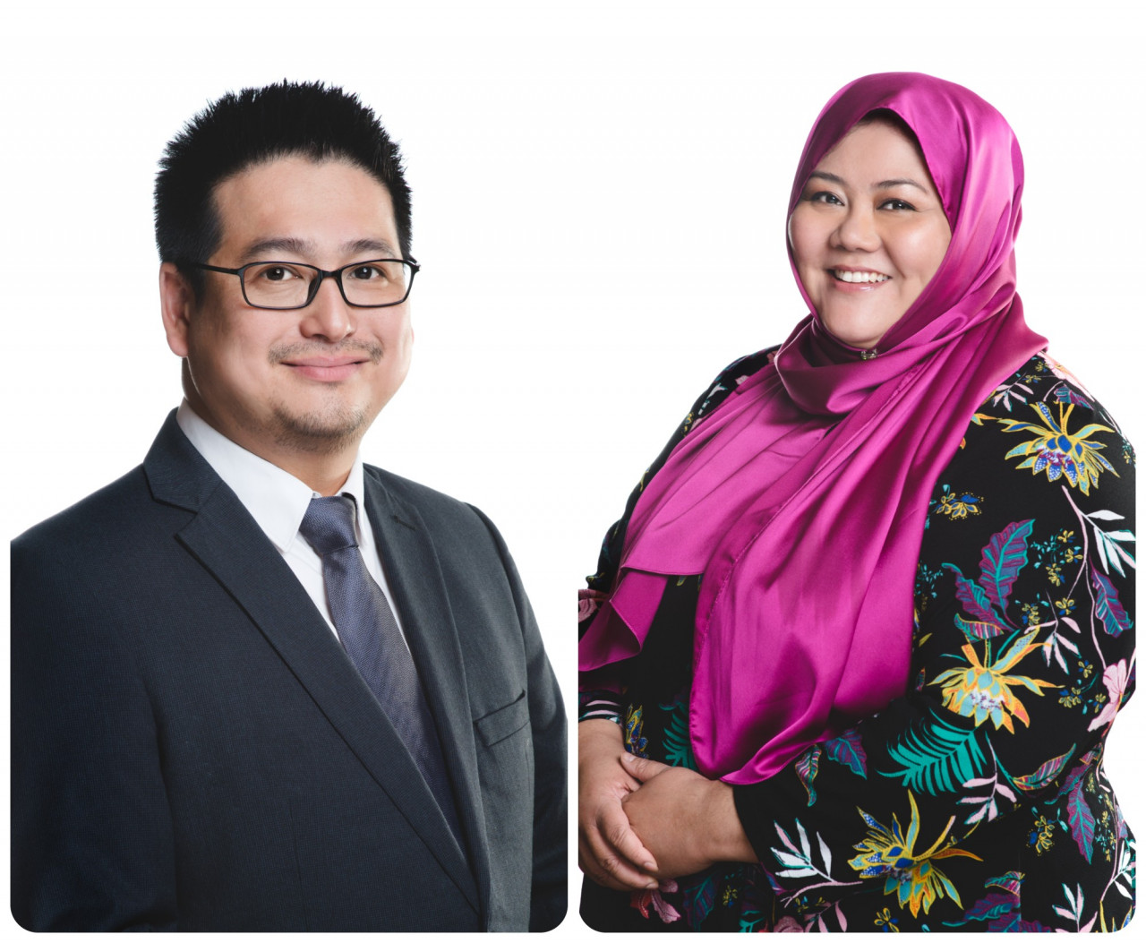 (L) Dr Raymond Tan, consultant neurologist from and Dr Sharmina Kamal, consultant obstetrician and gynaecologist, both from Sunway Medical Centre. – Pic courtesy of Sunway Medical Centre