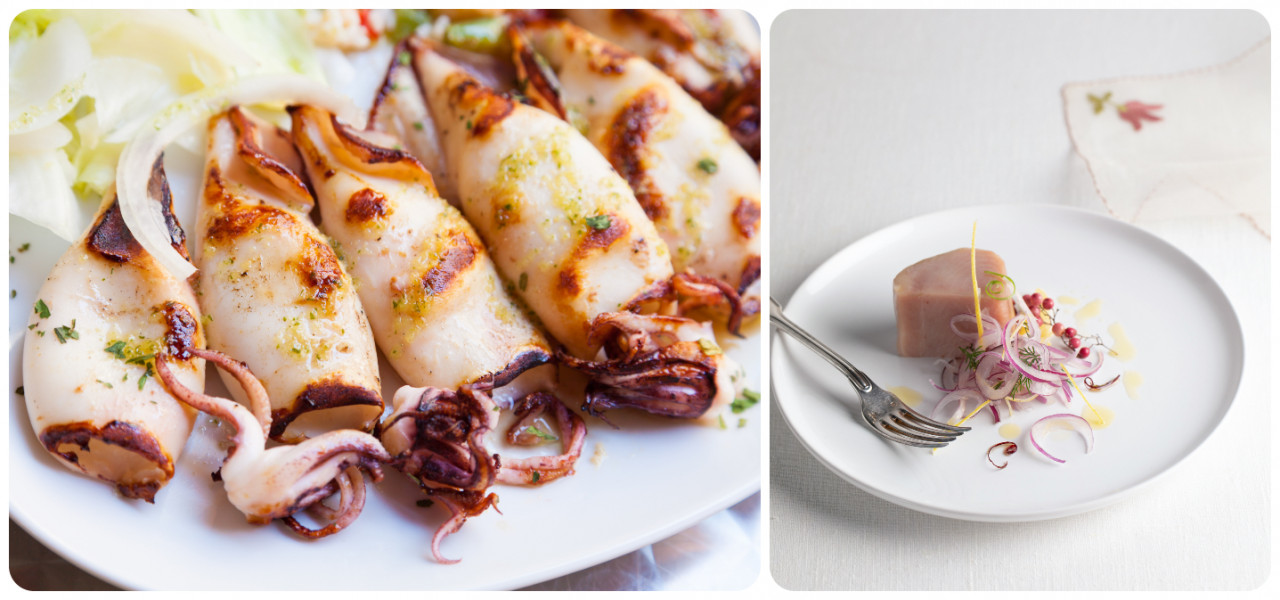 Calamari fried in hot oil and lakerda, Istanbul's salty flavour of bonito. – Türkiye Tourism Promotion and Development Agency