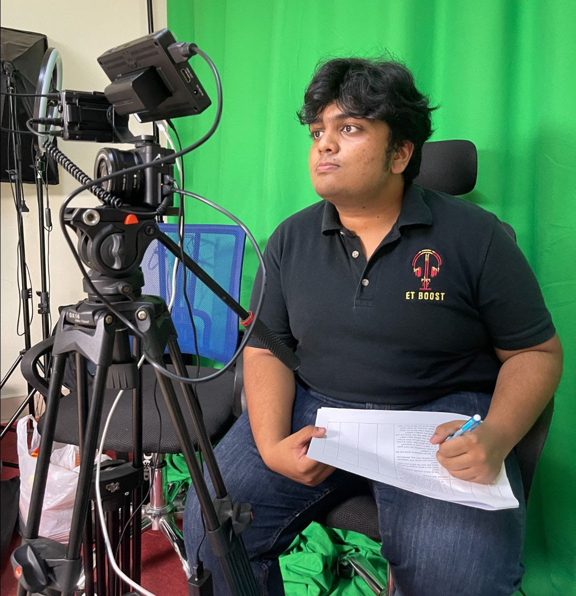 22-year-old documentary filmmaker and Director of the 'Wanted: Shades of Life' docu-series, Sanadtkumar Ganesan. – Pic courtesy of Ascendance's Media, January 16, 2023