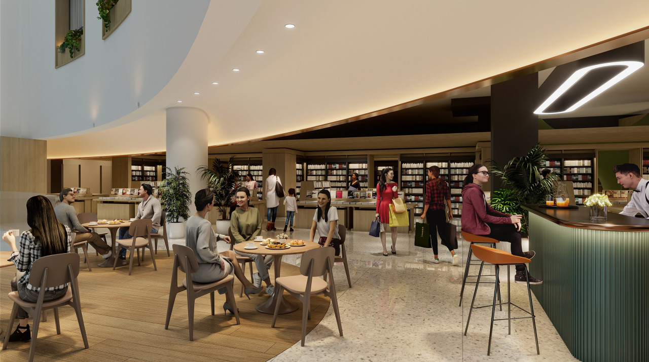 In addition to books, eslite spectrum will offer performing arts and exhibitions, themed restaurants, cafés and handicrafts, offering a range of experiences all under one roof. – Pic courtesy of eslite spectrum