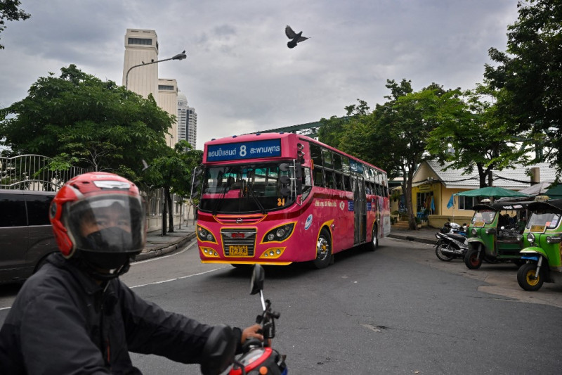 Fast and furious no more? Bangkok's infamous No.8 bus