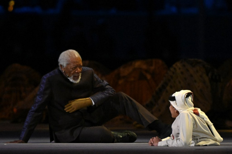 Morgan Freeman gets divisive response for fronting World Cup opening ceremony