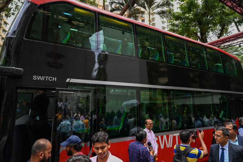 Power shift for Mumbai's double-decker buses