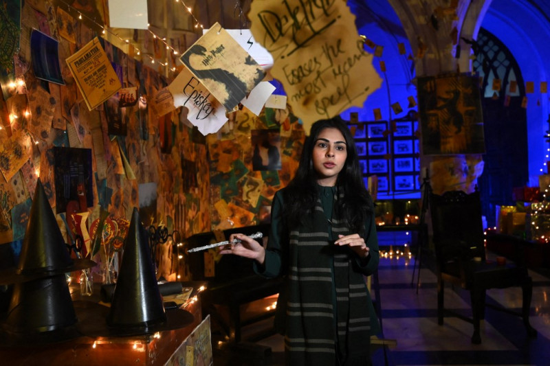 Pakistan students work magic to transform campus into Harry Potter's Hogwarts