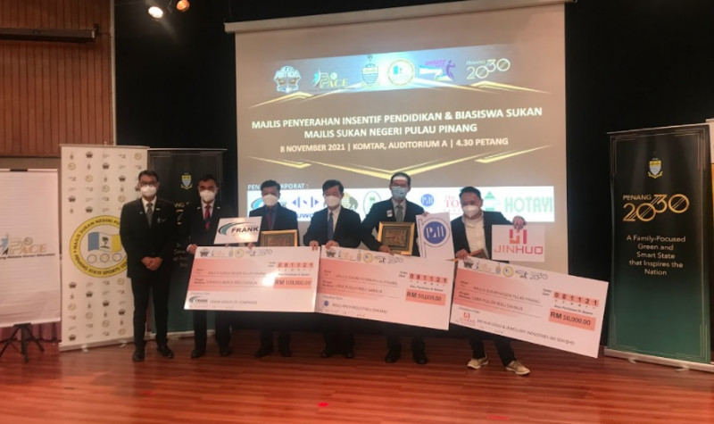 Penang govt, corporate sector contributes RM730,000 to motivate student athletes