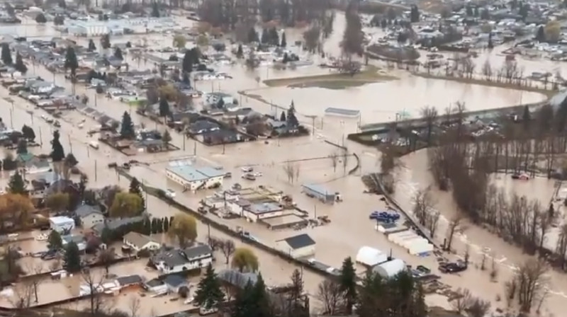 Military joins rescue efforts in flood-devastated western Canada