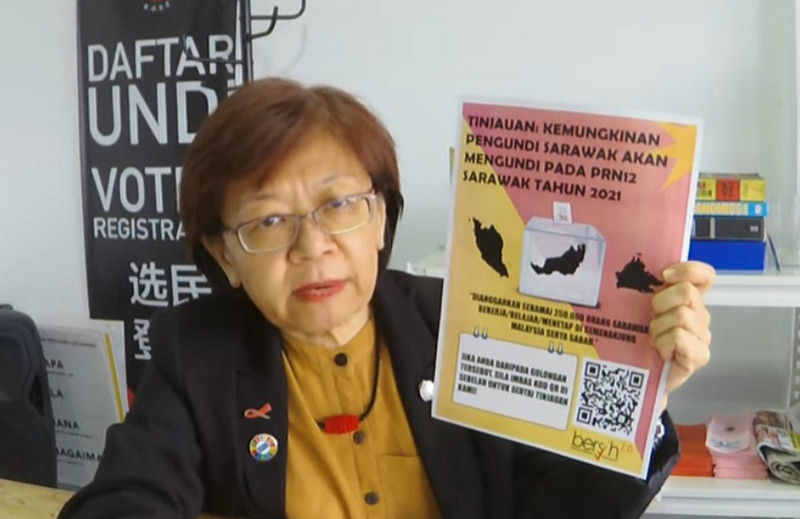 Bersih Sarawak urges EC to ensure out-of-state Sarawakians can vote in upcoming polls