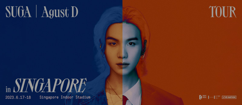 BTS' Suga will be in Singapore this June for his solo world tour