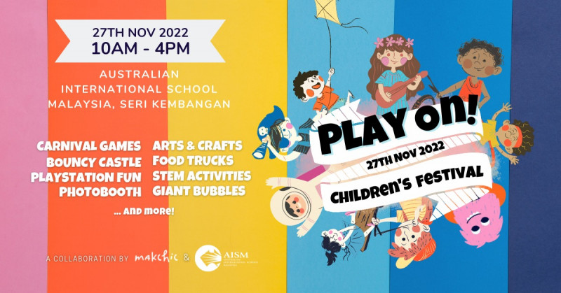 Kids (and their adults) are invited to the Play On! Children’s Festival on November 27