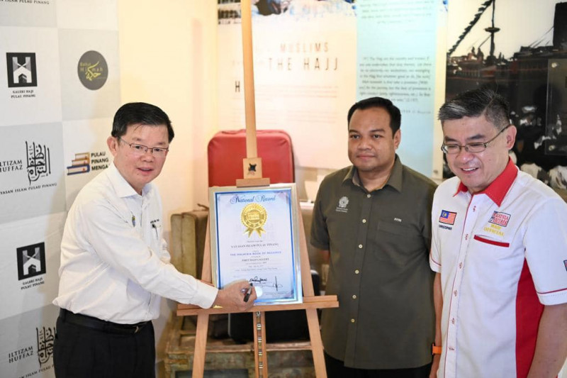Penang Haj Gallery enters Malaysia Book of Records
