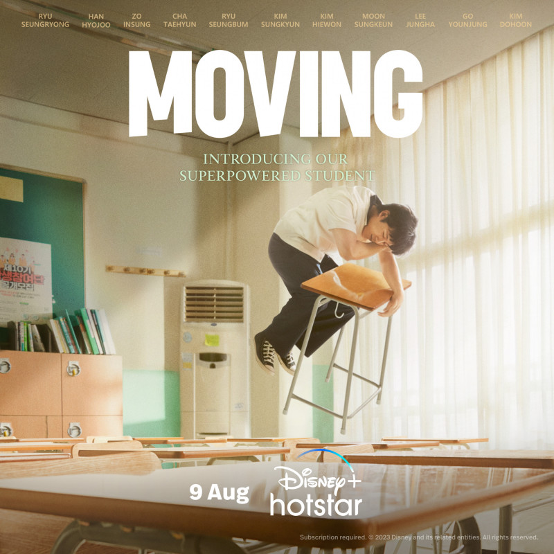 Super-powered K-drama Moving soars onto screens August 9 on Disney+ Hotstar