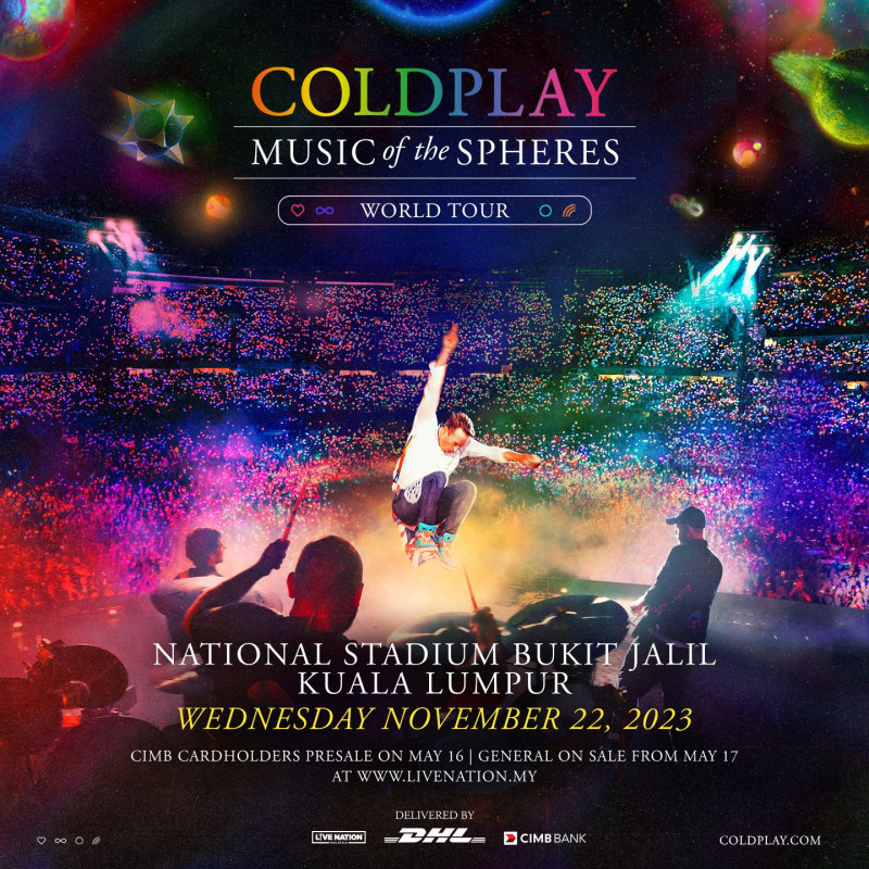 Live Nation reveals ticket prices for Coldplay’s November concert