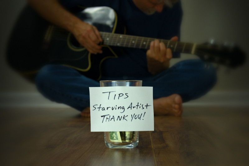 Three-quarters of musicians struggle to make a living from their art