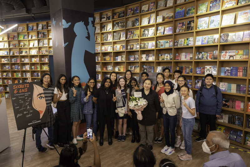 Royalties from young writers' book, Secrets & Lies, go to charity