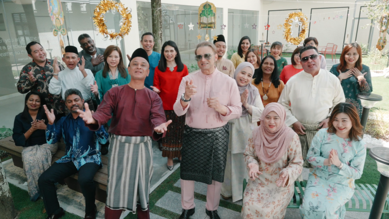 Man Bai and Amylea Azizan team up for Kau Ilhamku di Hari Raya