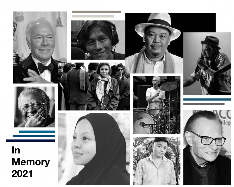 2021 in memoriam – remembering some of the celebrities we lost this year