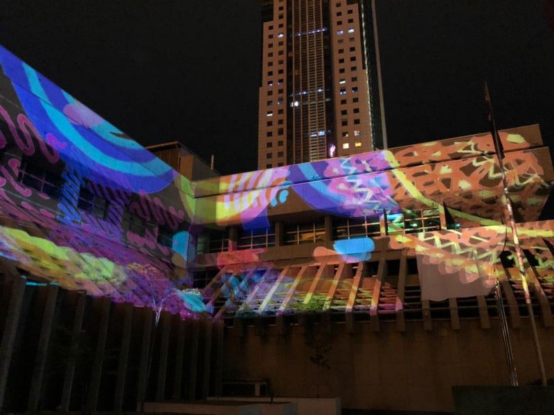 Australia now: Lights Up – an 11-night light show at the Australian High Commission