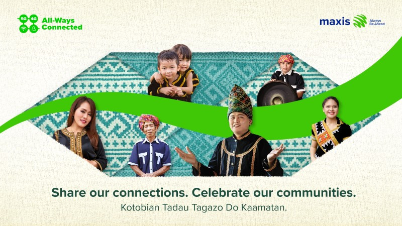Maxis collaborates with Sabahan and Sarawakian artistes for Kaamatan and Gawai