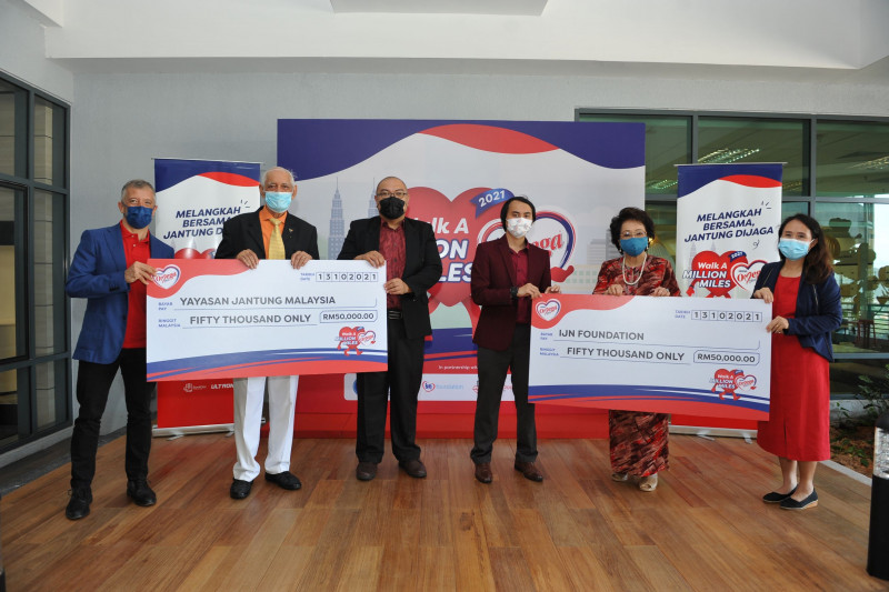 Malaysians unite by walking more than a million miles for heart health