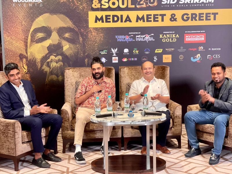 'Malaysia feels like a second home,' Sid Sriram arrives ahead of concert tour