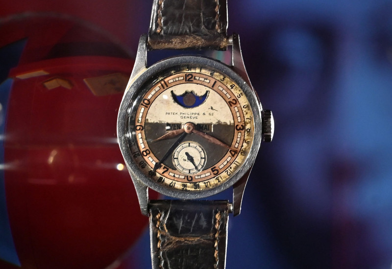 Watch owned by China's last emperor sells for US$5 mil