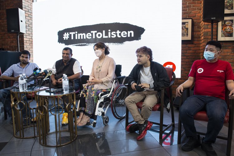 #TimeToListen campaign gives voice to handicapped Malaysians