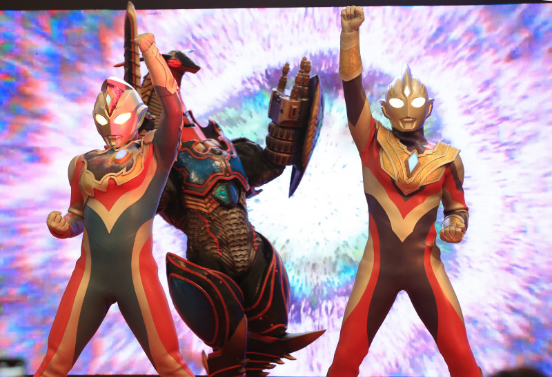 Ultraman beams down to Malaysia