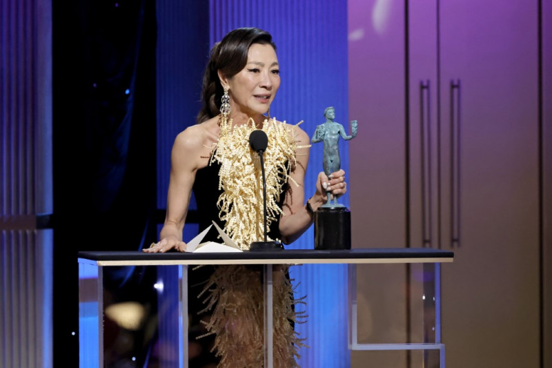 Michelle Yeoh wins top acting prize at Screen Actors Guild Awards